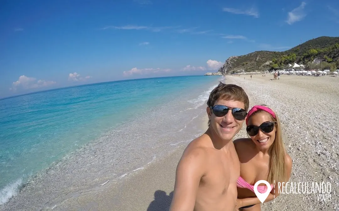 que ver en lefkada kathisma beach