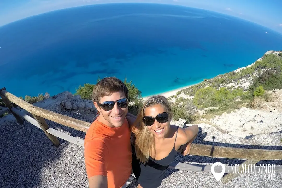 que ver en lefkada playa egremni beach