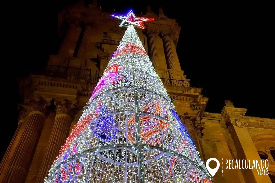 arbol de navidad malaga