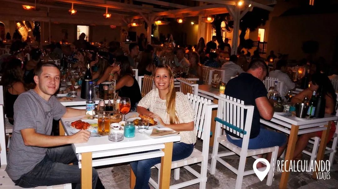 comer en chora mykonos