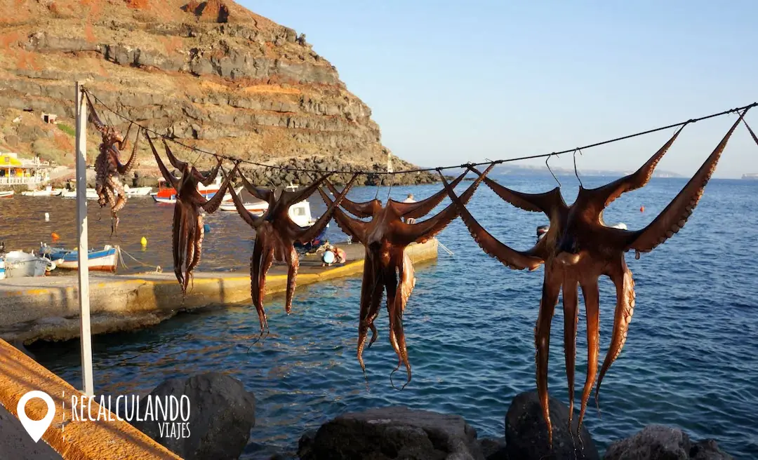 comida santorini