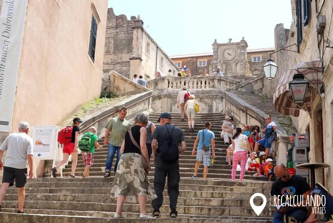 escalinata dubrovnik