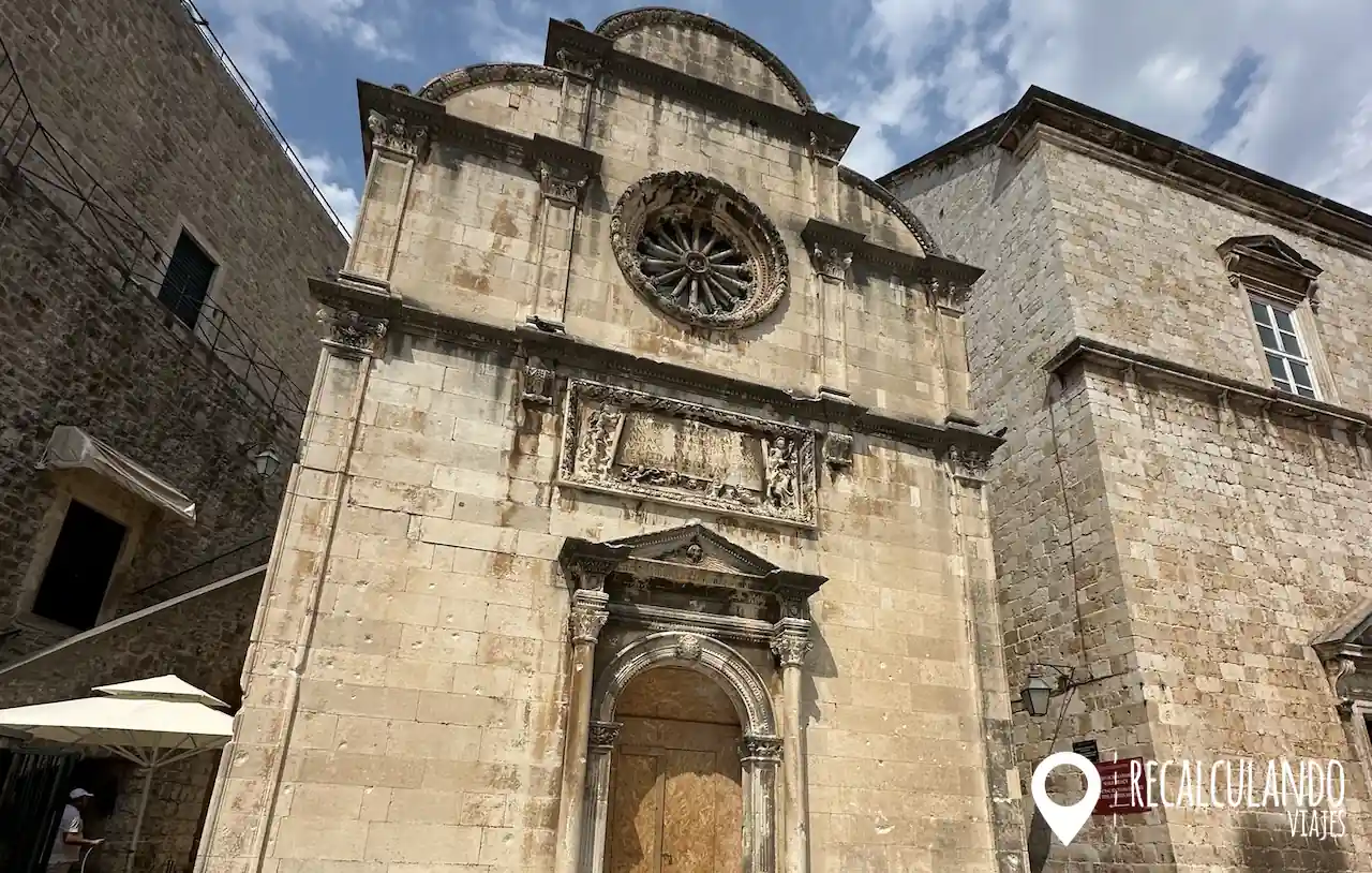 iglesia san salvador dubrovnik
