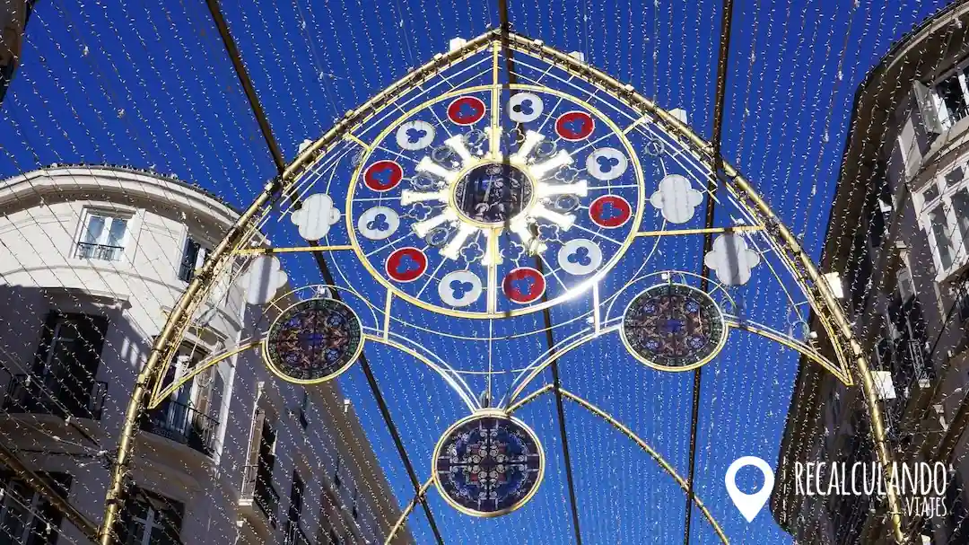 malaga en navidad calle larios