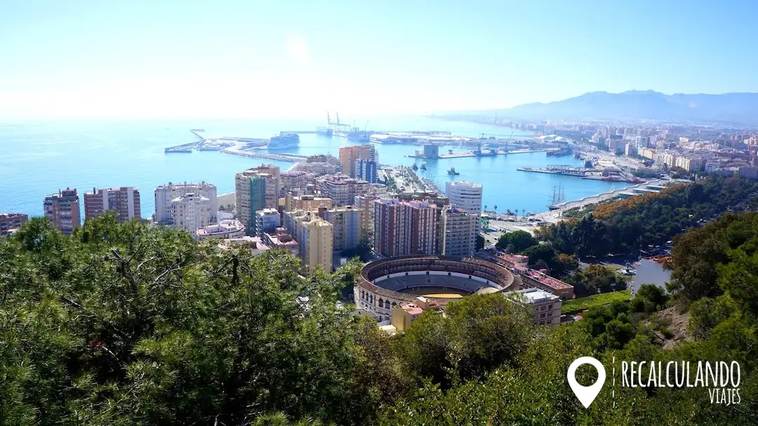 malaga mirador de gibralfaro