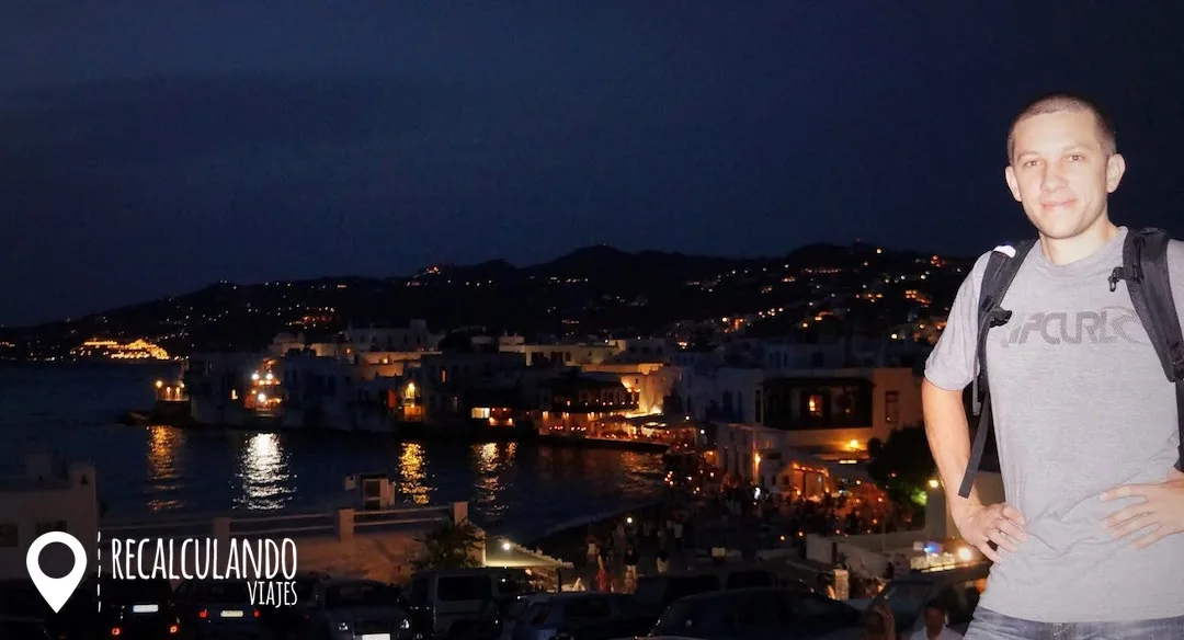 mykonos de noche