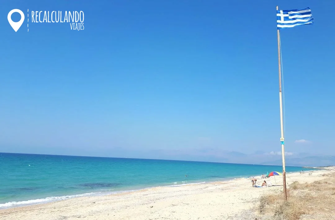 playa almyros corfu