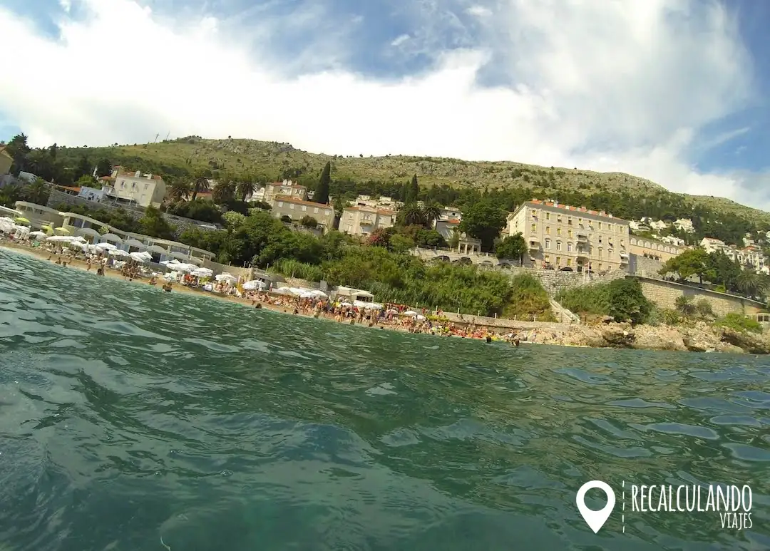 playa banje beach dubrovnik