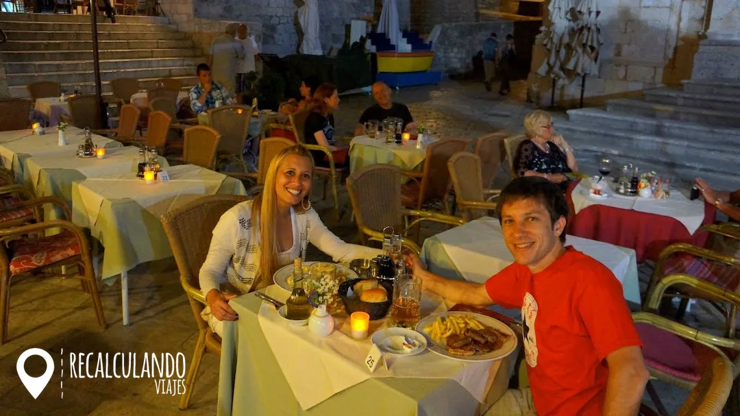 que comer en dubrovnik old town