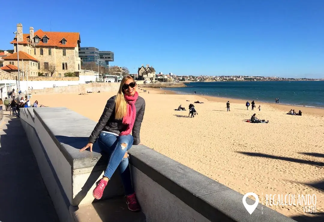 que ver en cascais praia da ribeira