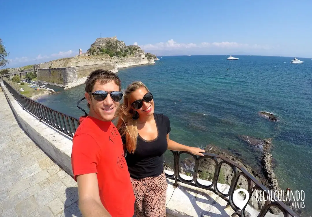 que ver en corfu fortaleza antigua