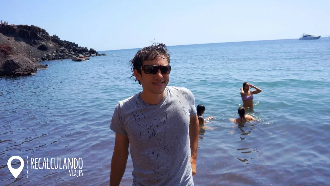 red beach