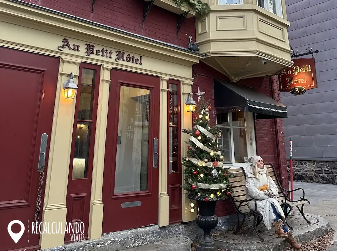 accommodation old quebec christmas