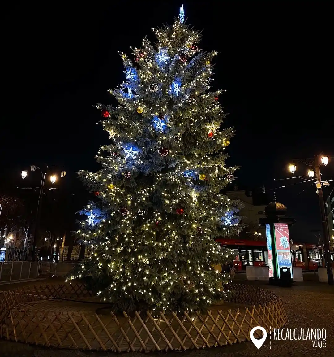 bratislava en navidad arbol