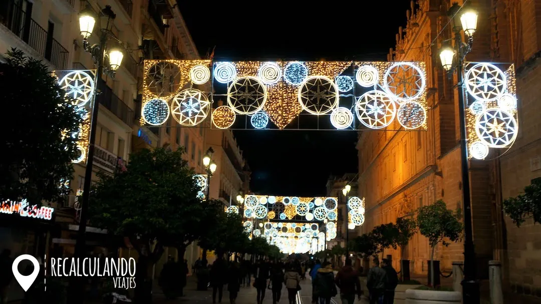 callejuelas navidad sevilla luces