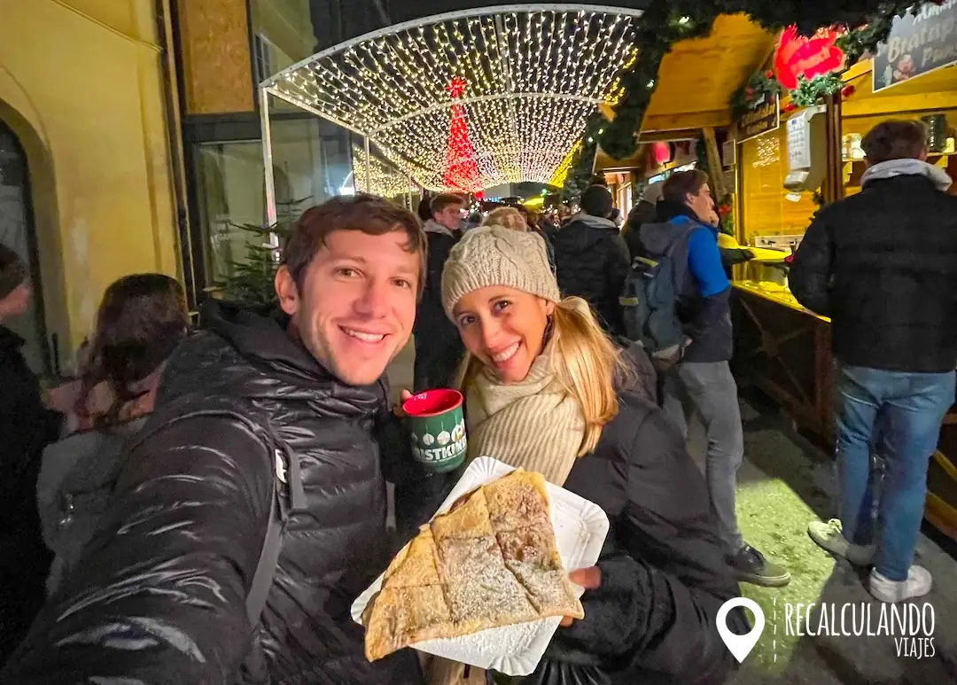 comida mercado navideño innsbruck