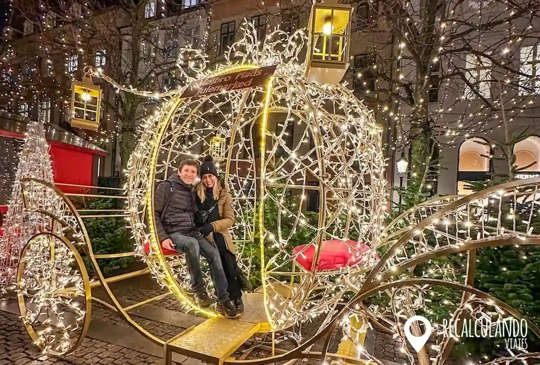 copenhague en navidad luces navideñas