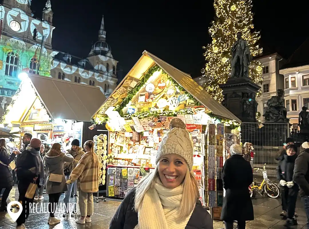 graz en navidad hauptplatz
