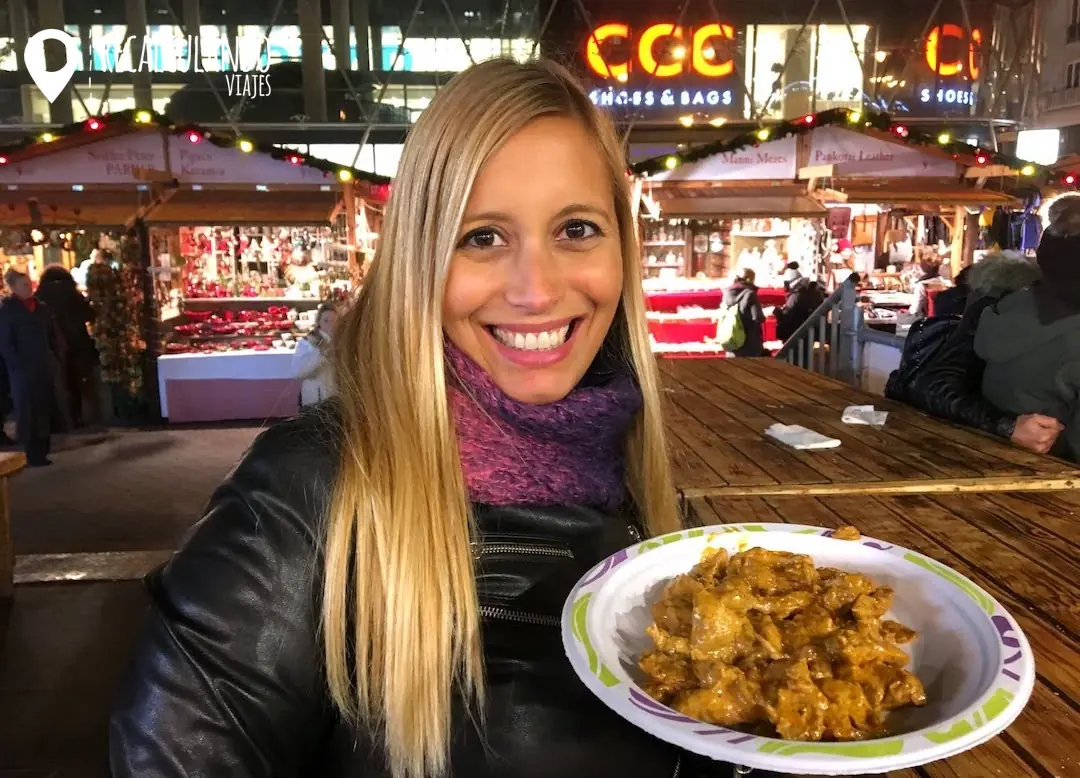 mercadillo navidad budapest