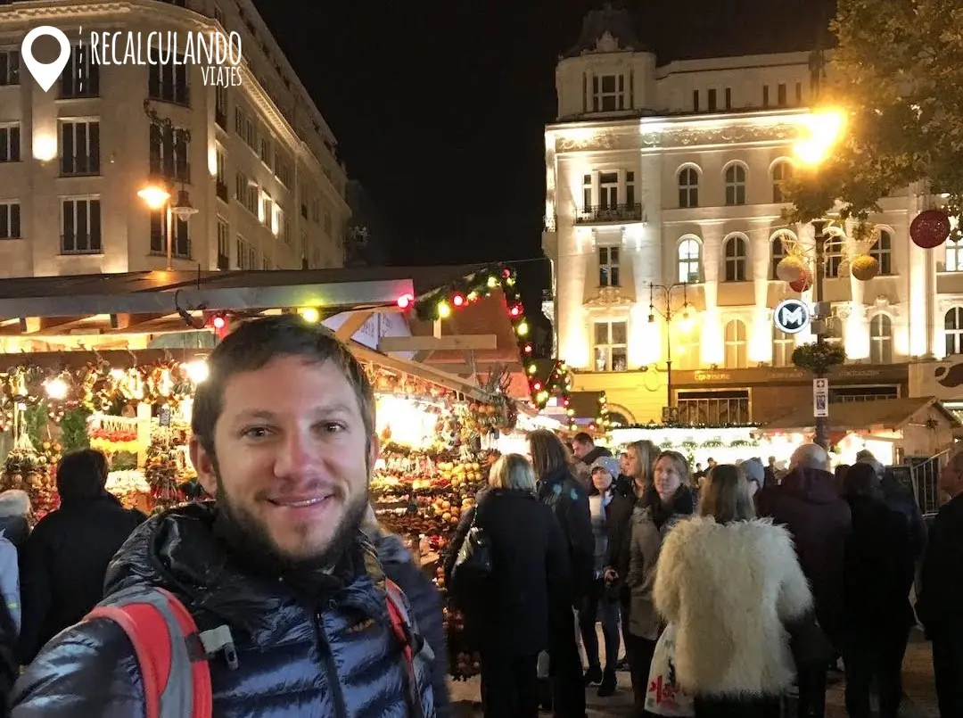 mercado navideño budapest