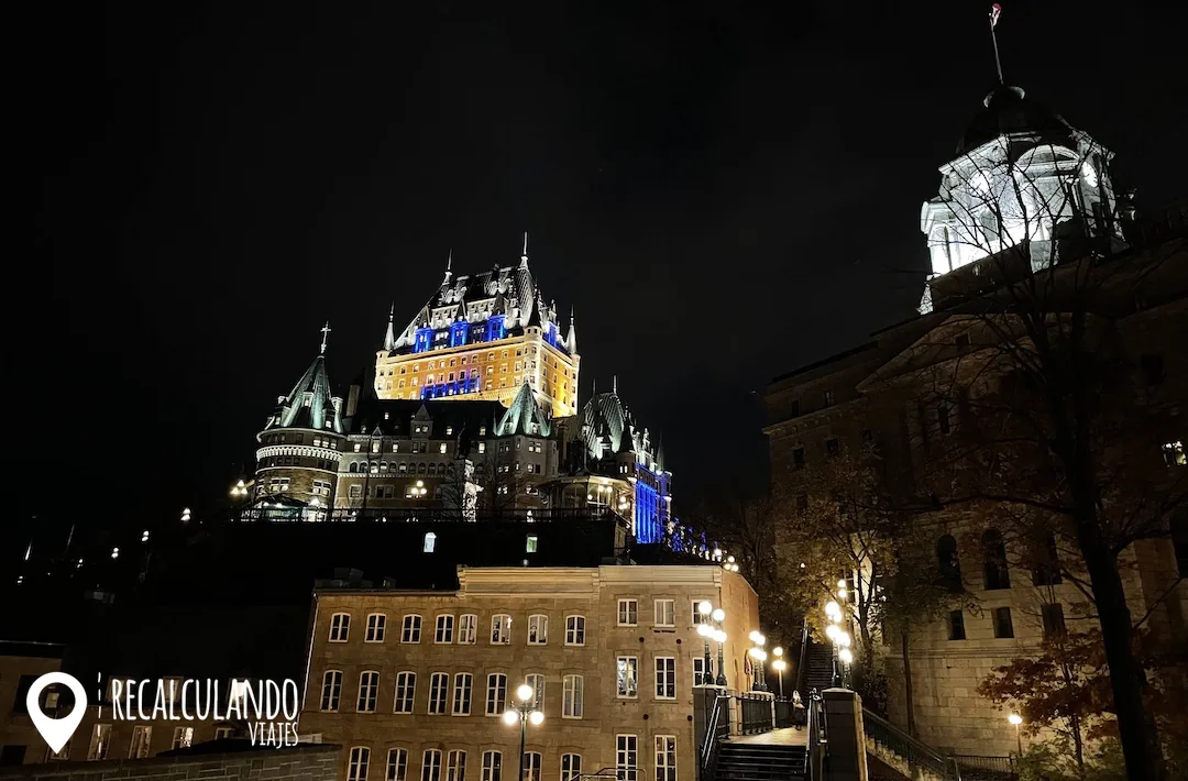 christmas in canada chateau frontenac