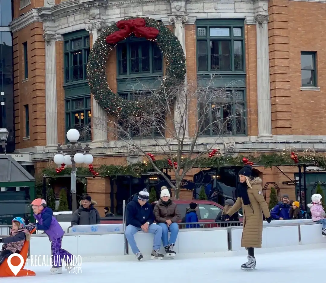 ice skating quebec