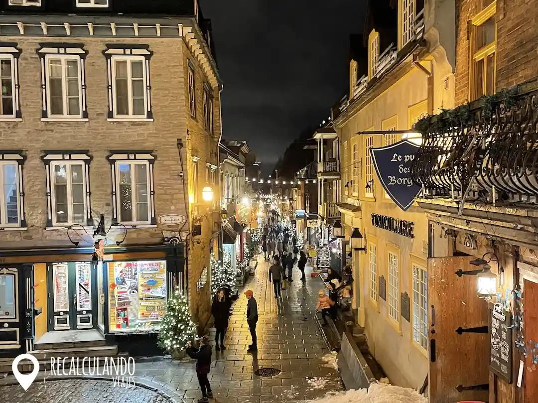 quartier petit champlain-christmas