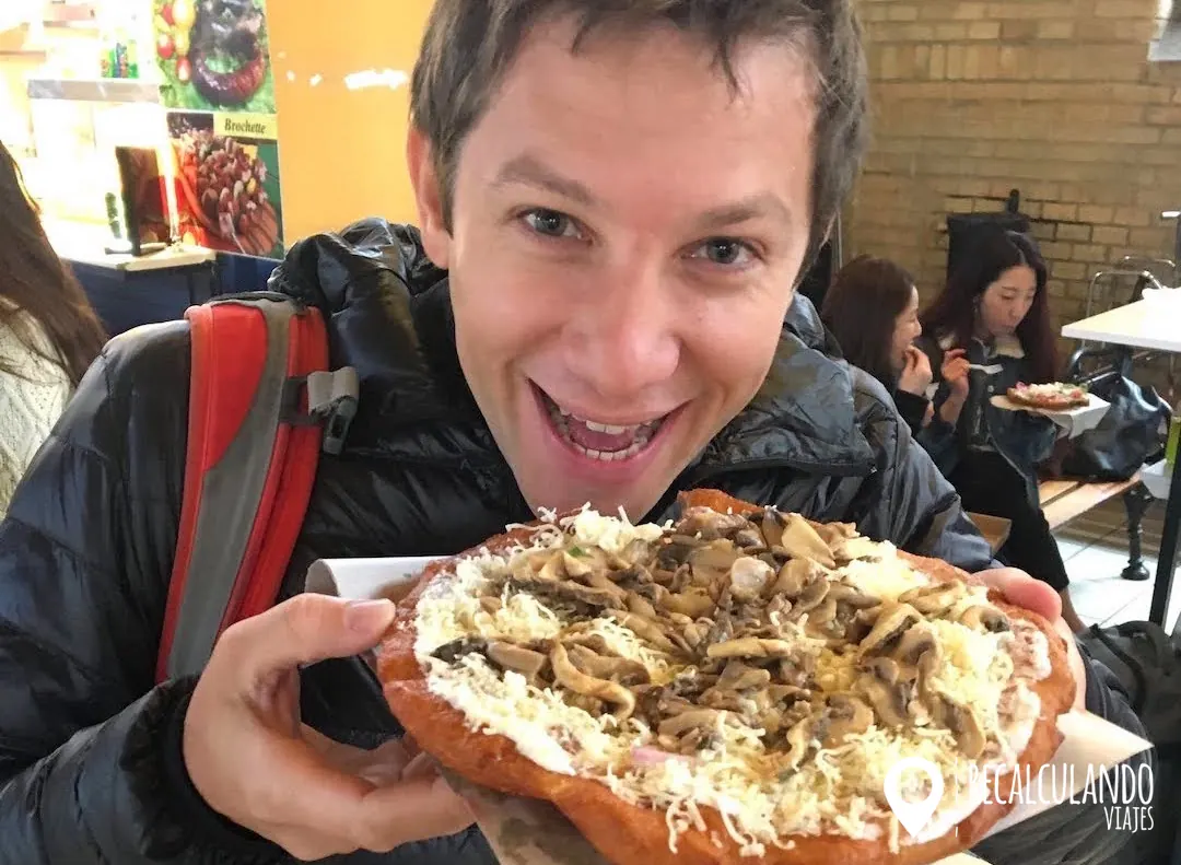 que comer en budapest langos