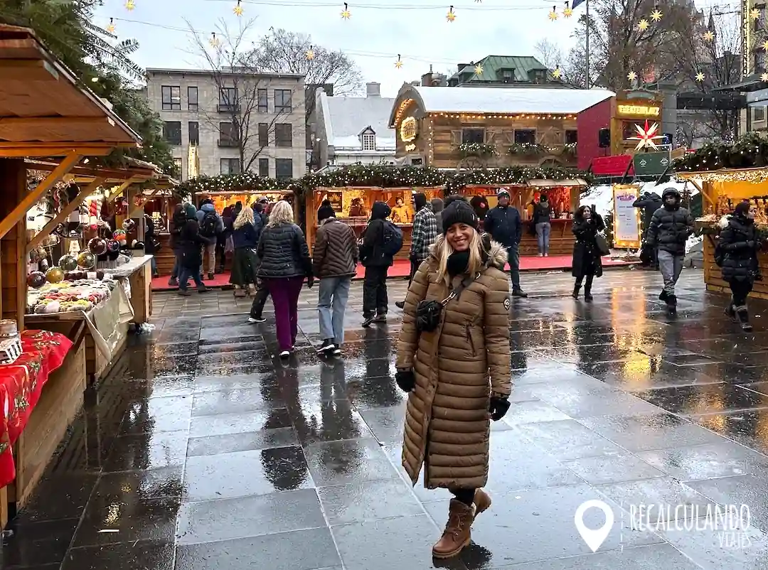 quebec at christmas Jardins hotel de ville