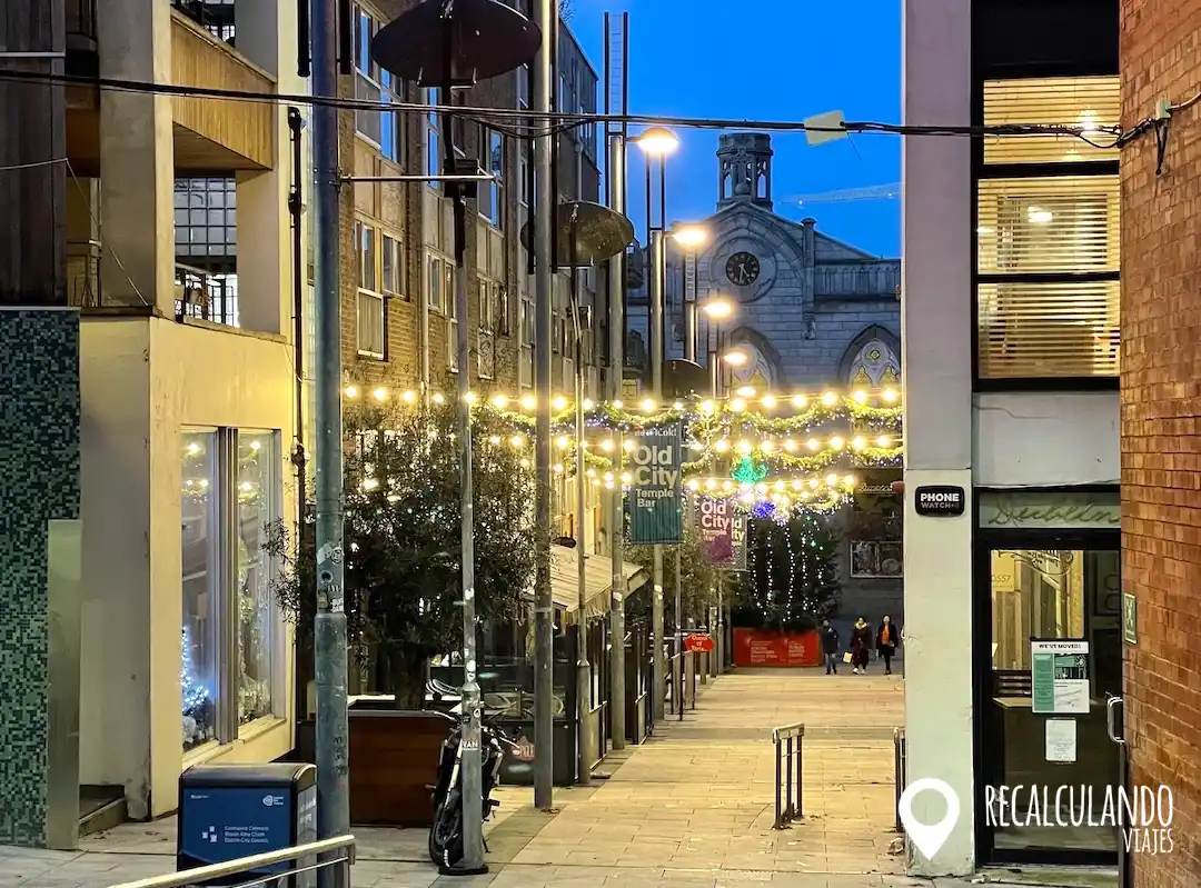 visitar dublin en navidad