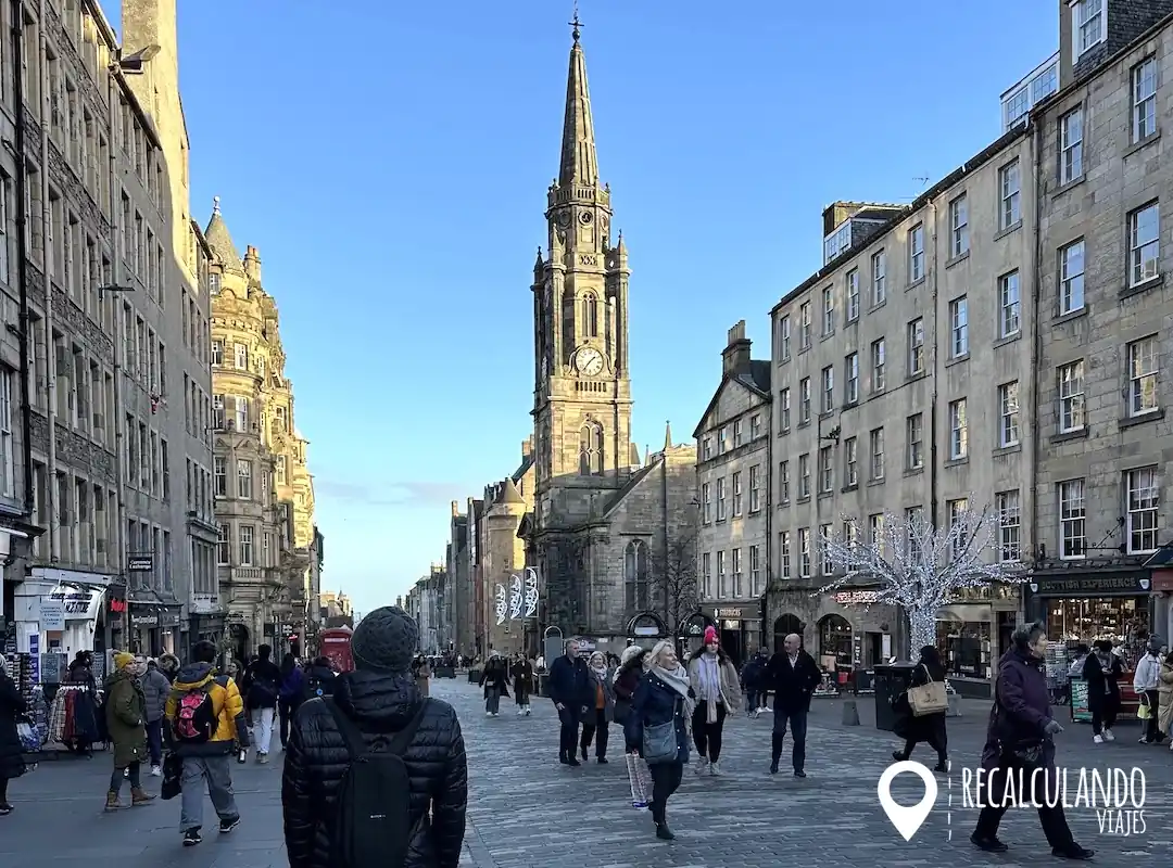 alojamiento edimburgo navidad