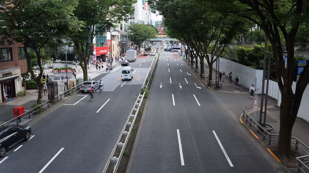 omotesando avenue in tokyo