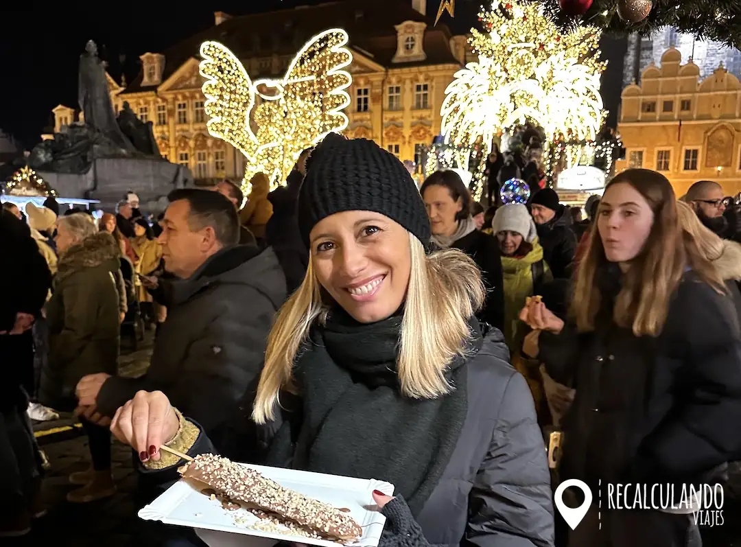 comida mercaditos praga navidad