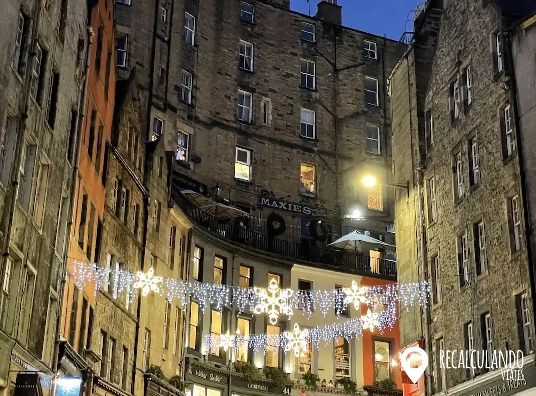 edimburgo en navidad fotos