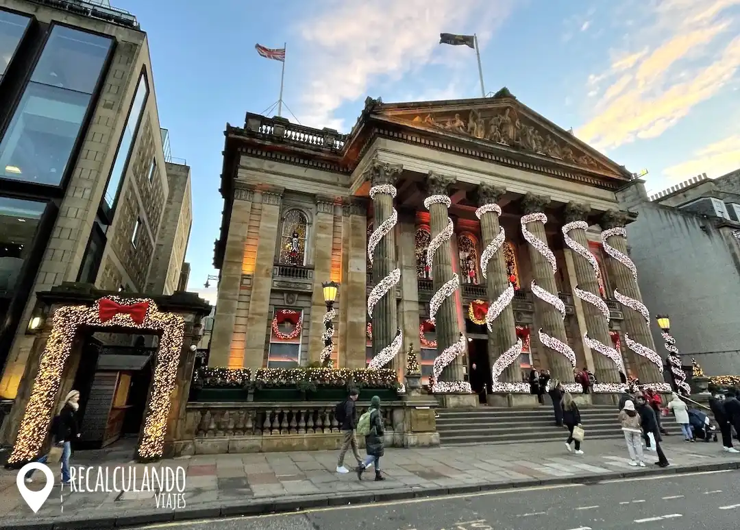 edimburgo en navidad