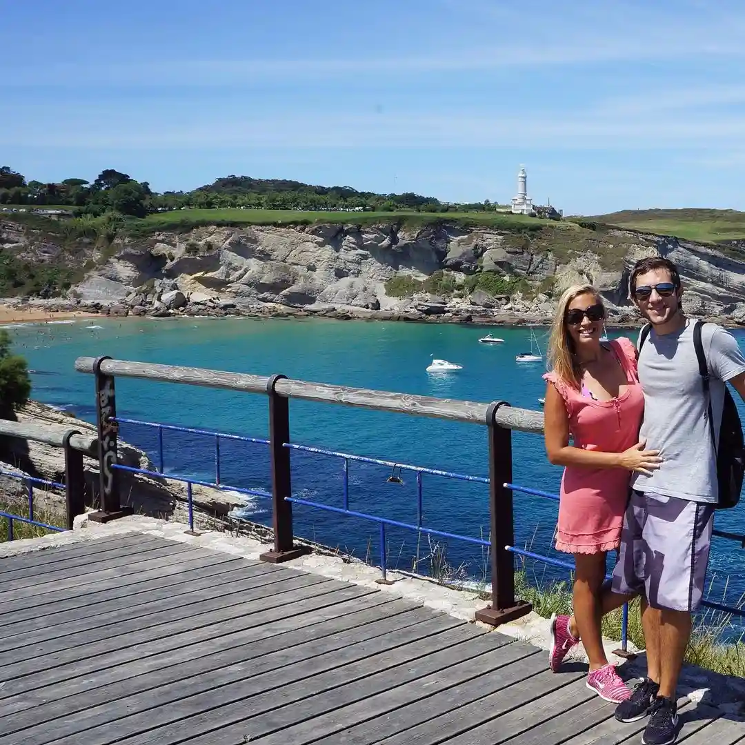 cabo mayor lighthouse in santander