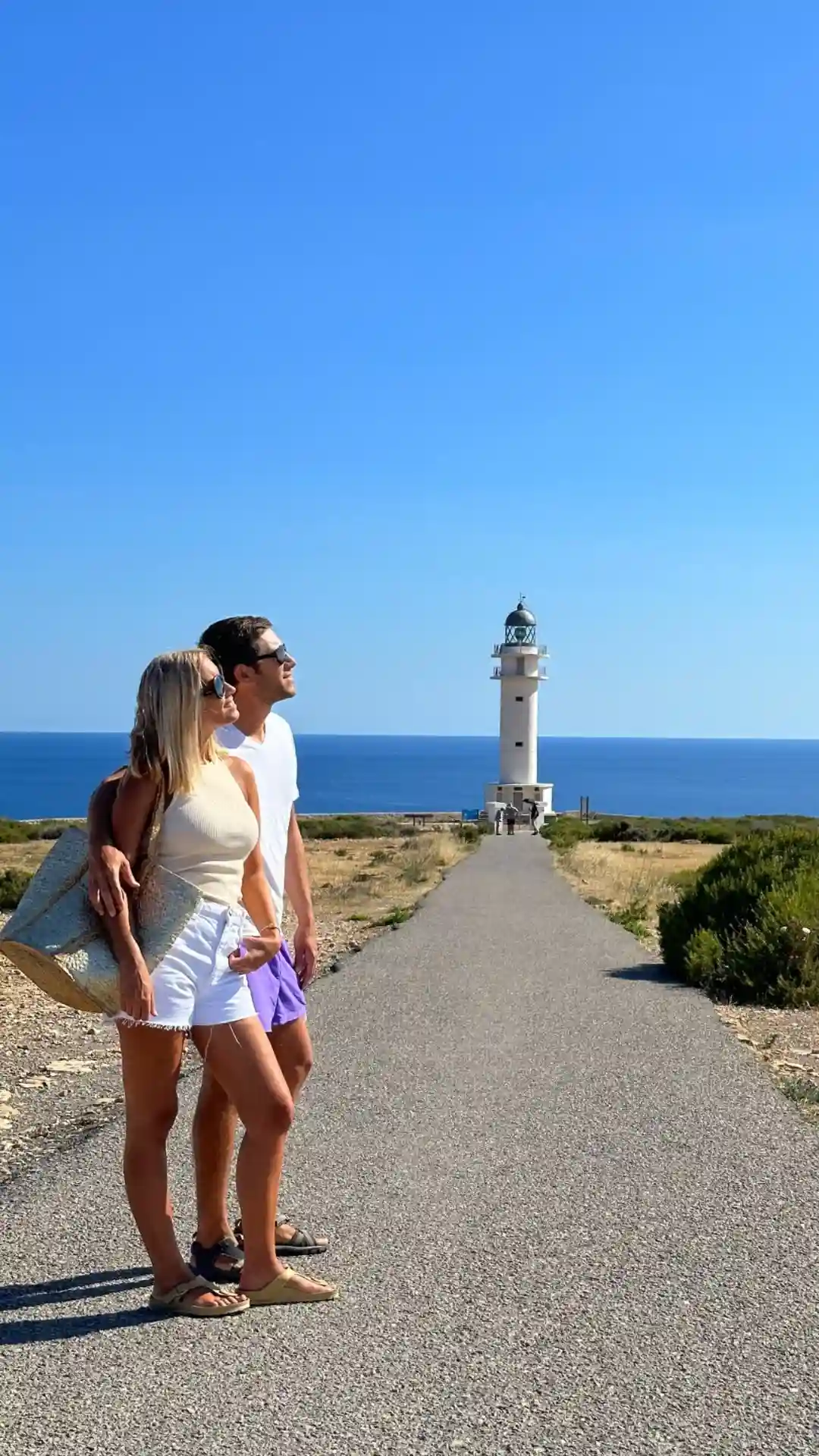 cap de barbaria lighthouse in formentera
