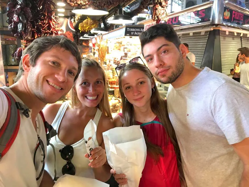 la boqueria market in barcelona