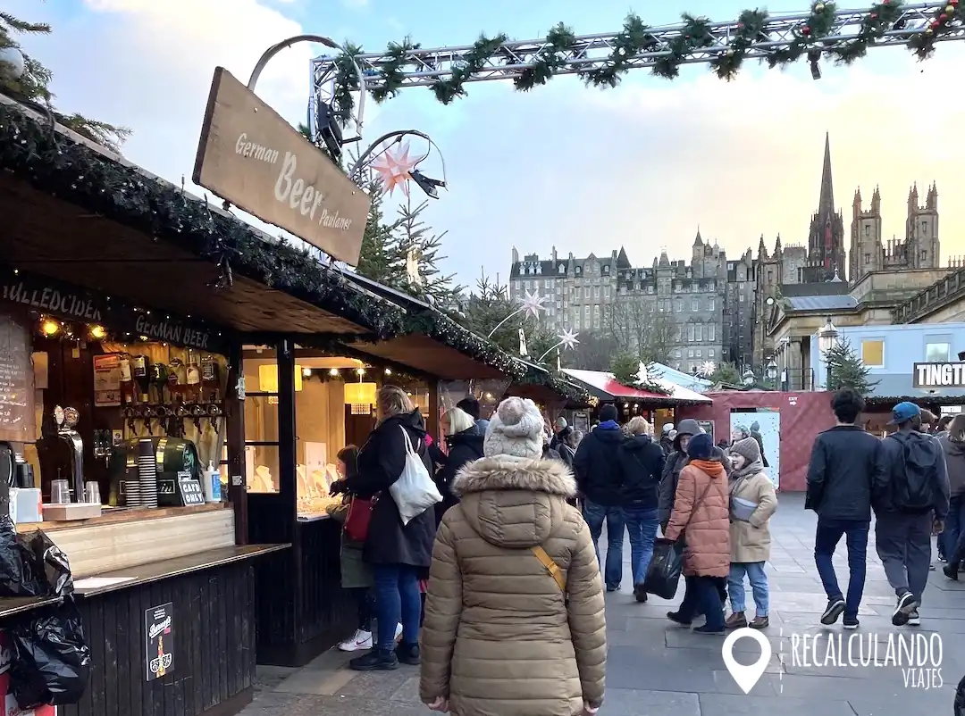 mercado navideño princess street