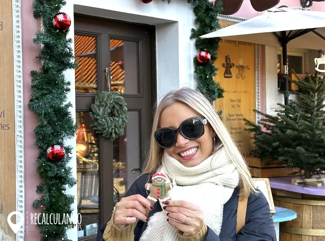 praga en navidad galletas