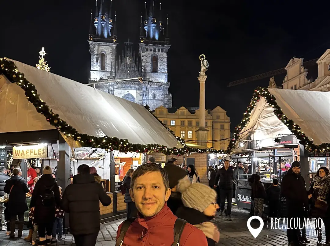 praga en navidad mercadillos