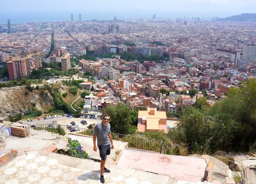 bunkers del carmel viewpoint in barcelona