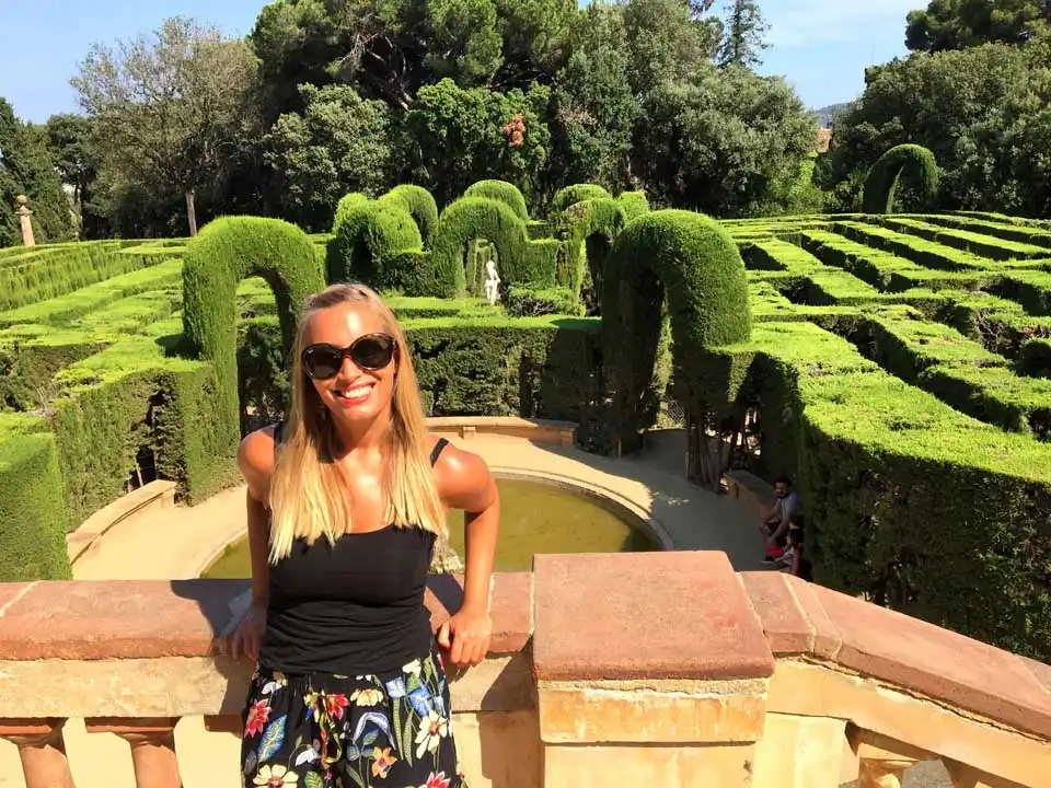 labyrinth park of horta