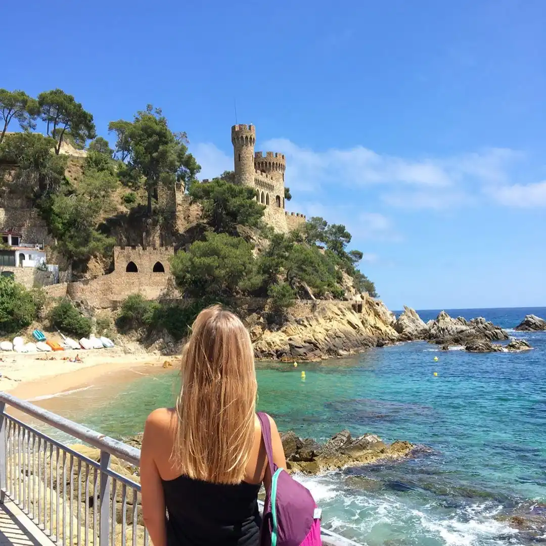 lloret de mar coastline