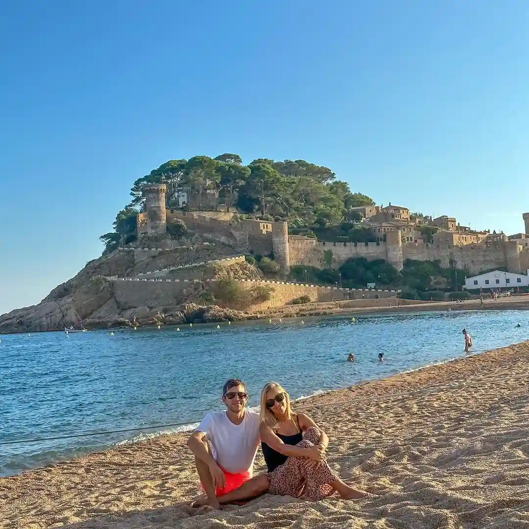 vila vella walled town in tossa de mar