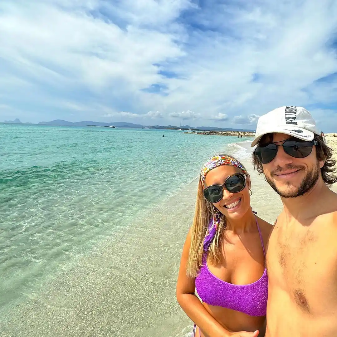 turquoise water at ses illetes