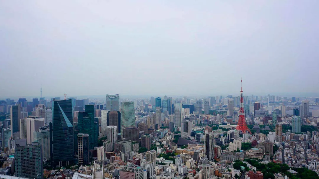 views from tokyo city view at roppongi hills