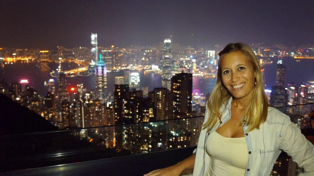 views of hong kong from victoria peak
